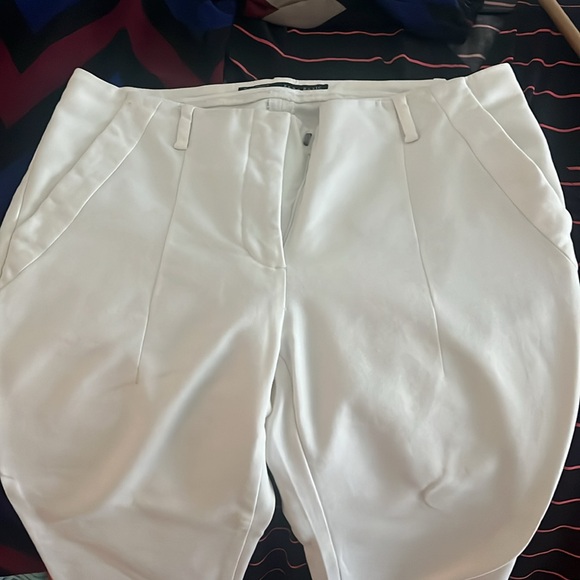 Zara white ankle pants - Picture 5 of 7